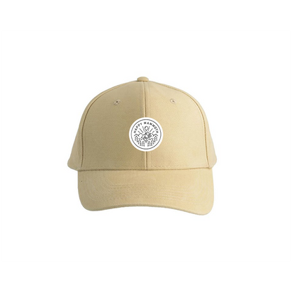 Happy Mammoth Logo  Dad Baseball Cap Hat