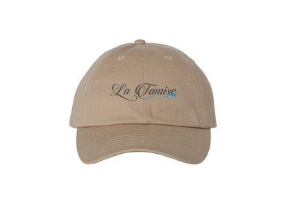 La Tamise Logo  Valucap Adult Bio-Washed Classic Dad Hat