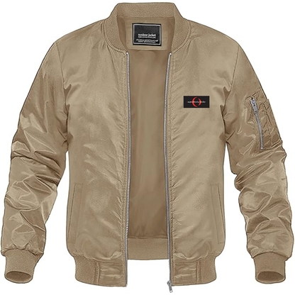 Men's A Perfect Circle Logo Lightweight Bomber Jacket Windbreaker Softshell Varsity Jacket Coat