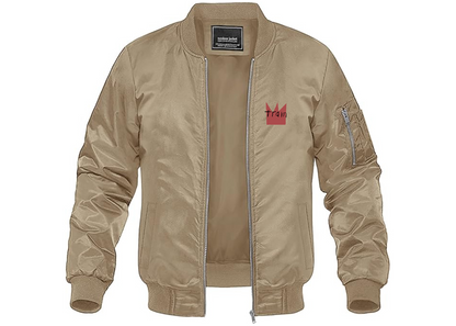 Men's Train Lightweight Bomber Jacket Windbreaker Softshell Varsity Jacket Coat
