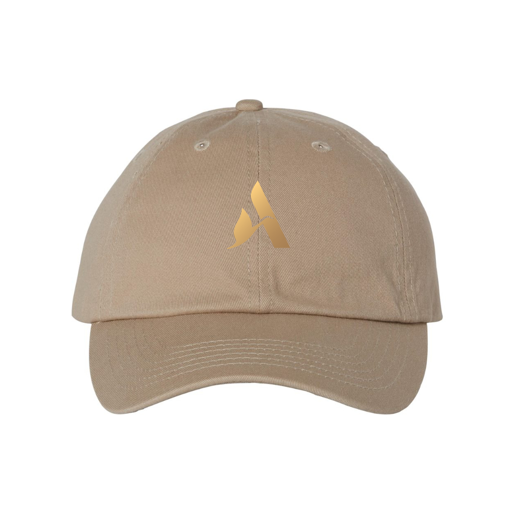 Accor Golden Logo  Valucap Adult Bio-Washed Classic Dad Hat