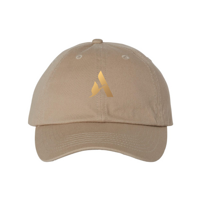 Accor Golden Logo  Valucap Adult Bio-Washed Classic Dad Hat
