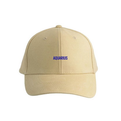 Aquarius Logo  Dad Baseball Cap Hat