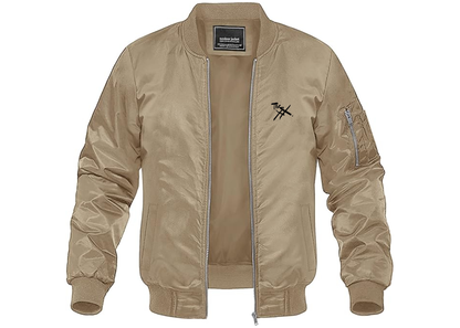 Men's The xx Logo Lightweight Bomber Jacket Windbreaker Softshell Varsity Jacket Coat