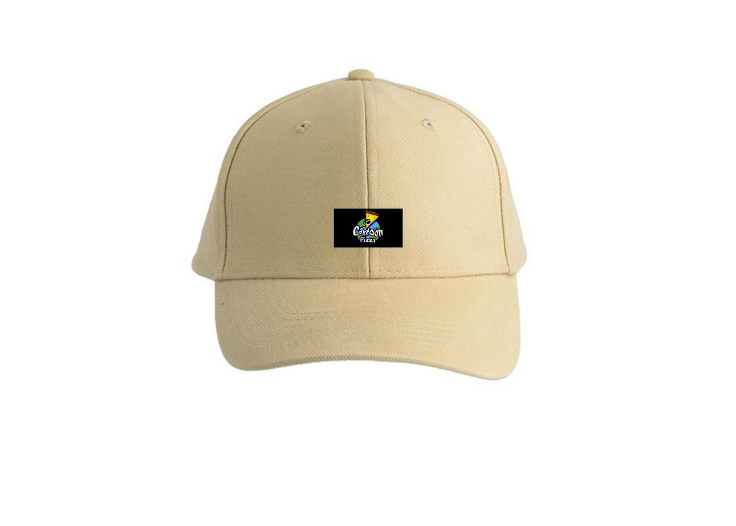 Cartoon Pizza Logp Dad Baseball Cap Hat