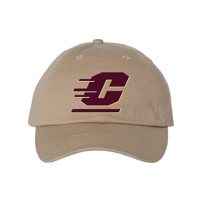 Central Michigan Chippewas Valucap Adult Bio-Washed Classic Dad Hat