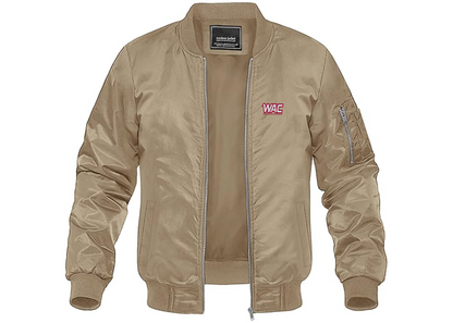 Men's Western Athletic Conference Lightweight Bomber Jacket Windbreaker Softshell Varsity Jacket Coat