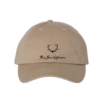 For Loves & Lemons Valucap Adult Bio-Washed Classic Dad Hat