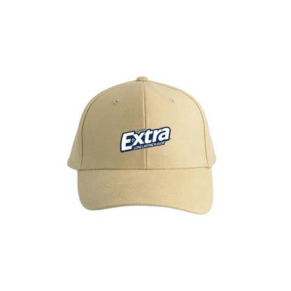 Extra Gum Logo  Dad Baseball Cap Hat