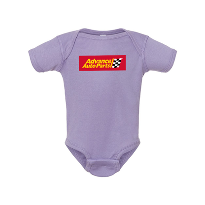 Advance Auto Parts Logo  Rabbit Skins Infant Baby Rib Bodysuit