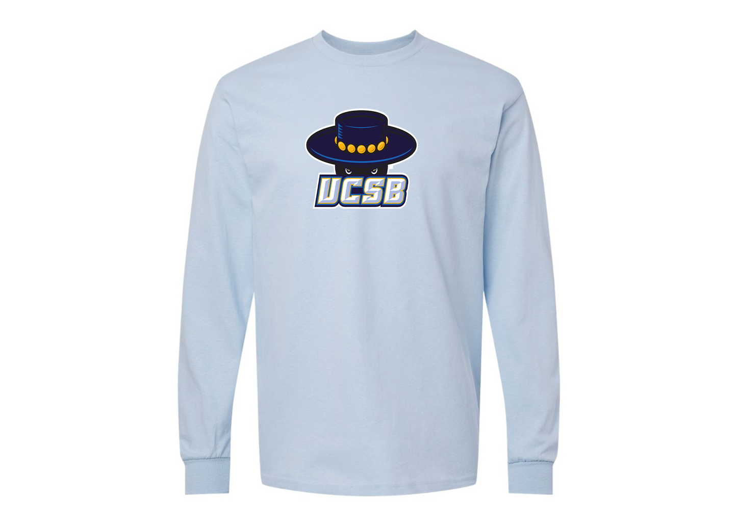Men's UCSB Gauchos Gildan Heavy Cotton Long Sleeve T-Shirt