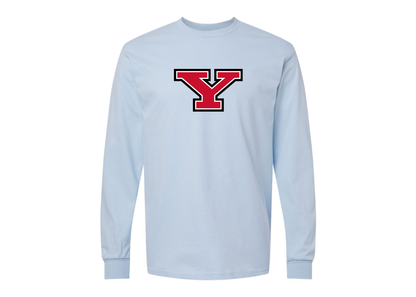 Men's Youngstown State Penguins Gildan Heavy Cotton Long Sleeve T-Shirt