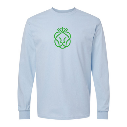 Men's Ahold Delhaize Symbol Gildan Heavy Cotton Long Sleeve T-Shirt