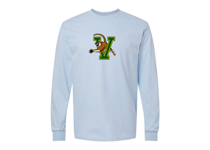 Men's Vermont Catamounts Gildan Heavy Cotton Long Sleeve T-Shirt