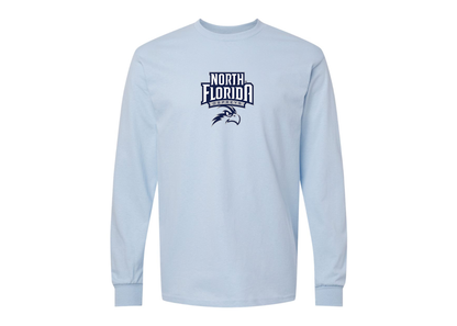 Men's UNF Ospreys Gildan Heavy Cotton Long Sleeve T-Shirt