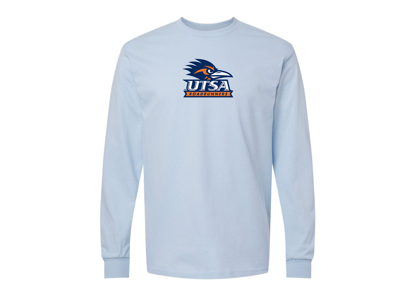 Men's Texas SA Roadrunners Gildan Heavy Cotton Long Sleeve T-Shirt