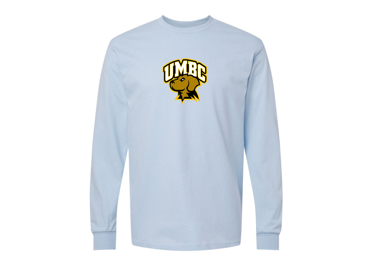 Men's UMBC Retrievers Gildan Heavy Cotton Long Sleeve T-Shirt