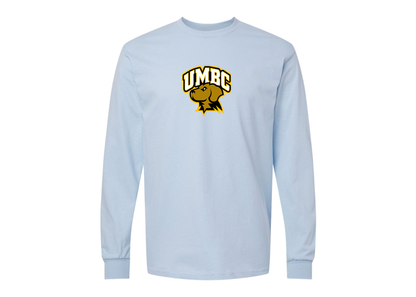 Men's UMBC Retrievers Gildan Heavy Cotton Long Sleeve T-Shirt