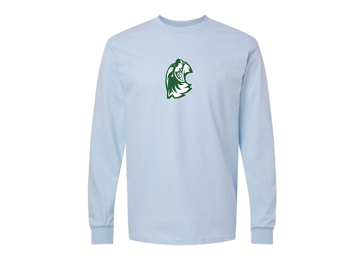 Men's Utah Valley Wolverines Gildan Heavy Cotton Long Sleeve T-Shirt