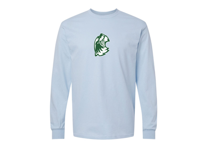 Men's Utah Valley Wolverines Gildan Heavy Cotton Long Sleeve T-Shirt