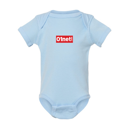 01net Logo  Rabbit Skins Infant Baby Rib Bodysuit