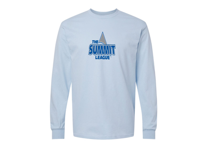 Men's The Summit League Gildan Heavy Cotton Long Sleeve T-Shirt
