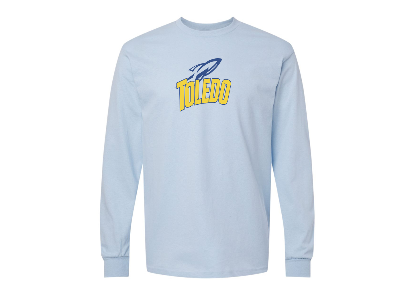 Men's Toledo Rockets Gildan Heavy Cotton Long Sleeve T-Shirt
