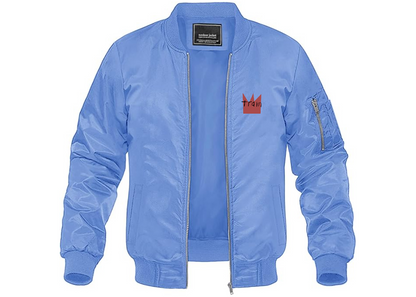 Men's Train Lightweight Bomber Jacket Windbreaker Softshell Varsity Jacket Coat