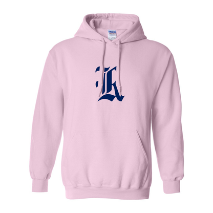 Men's Rice Owls Logo Gildan  Heavy Blend Hooded Sweatshirt