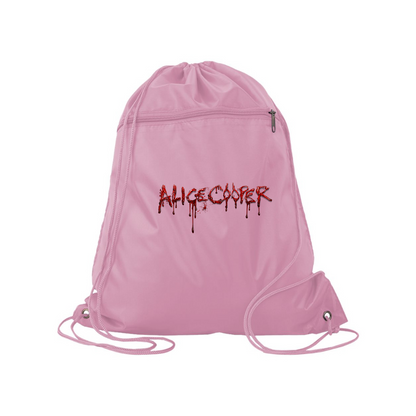 Alice Cooper Logo Q-Tees - Polyester Cinchpack