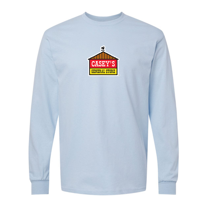 Men's Casey's General Store  Gildan Heavy Cotton Long Sleeve T-Shirt