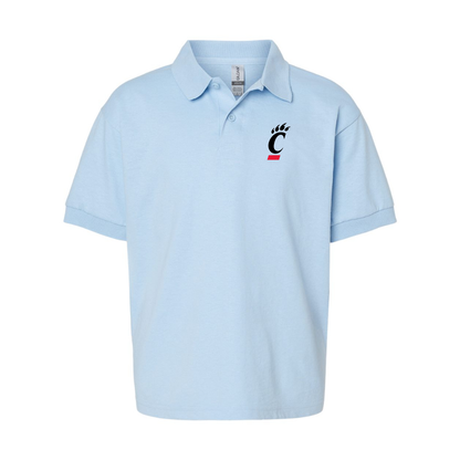 Youth Cincinnati Bearcats Gildan Dry Blend Jersey Polo