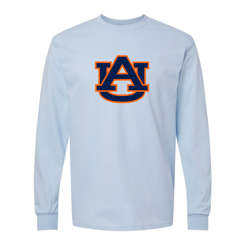 Men's  Auburn Tigers  Gildan Heavy Cotton Long Sleeve T-Shirt