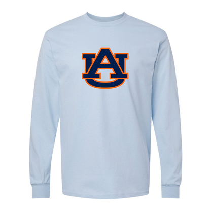 Men's  Auburn Tigers  Gildan Heavy Cotton Long Sleeve T-Shirt