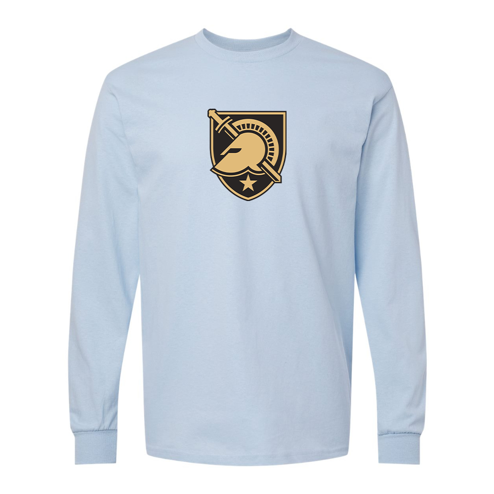 Men's  Army Black Knights  Gildan Heavy Cotton Long Sleeve T-Shirt