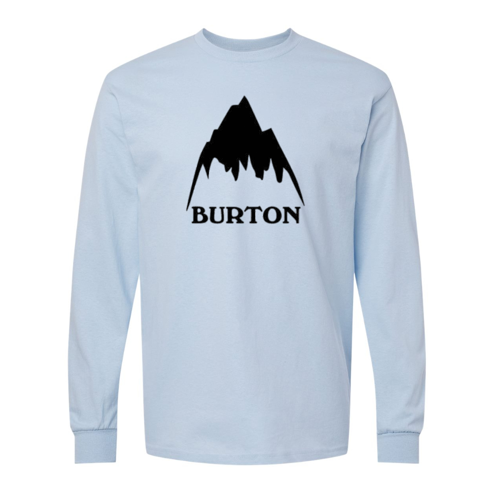 Men's  Burton Mountain  Gildan Heavy Cotton Long Sleeve T-Shirt