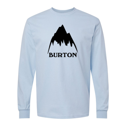 Men's  Burton Mountain  Gildan Heavy Cotton Long Sleeve T-Shirt