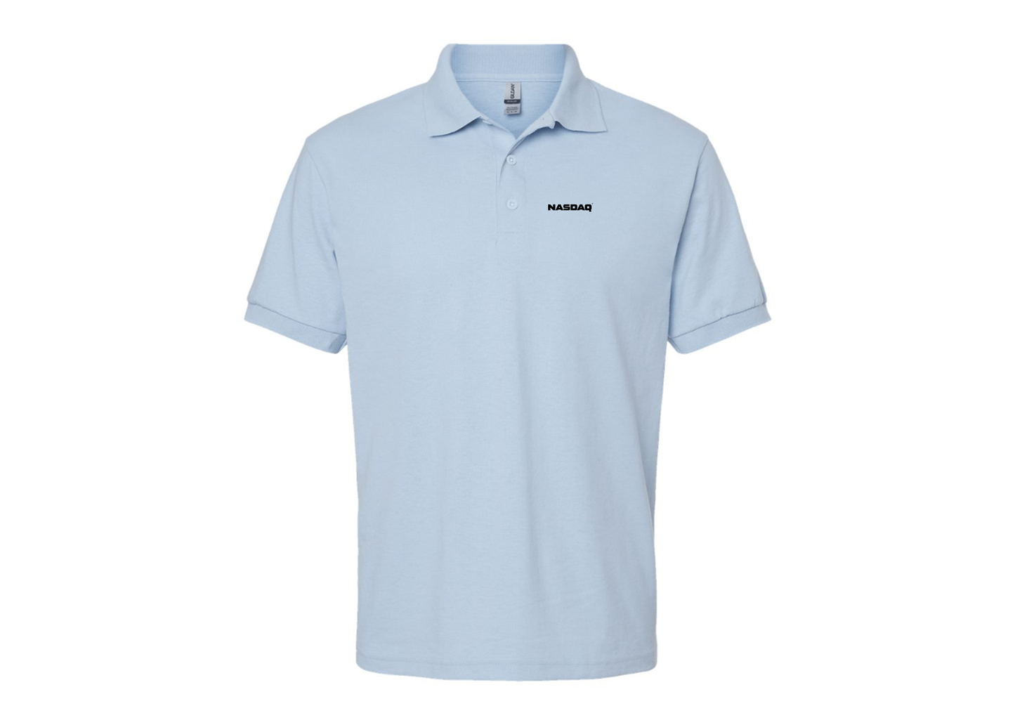 Men's Nasdaq Logo Gildan Dry Blend Jersey Polo