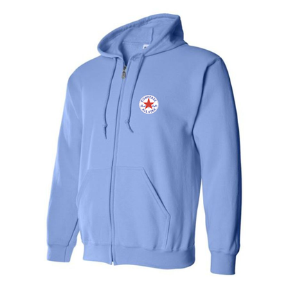 Men's Chuck Taylor All Star Logo Zipper Hoodie