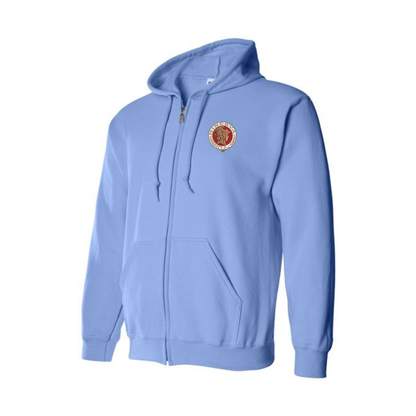 Men's Minerva Cars Logo Zipper Hoodie