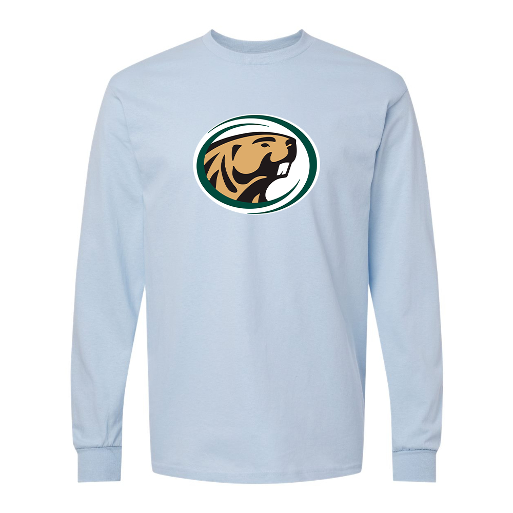 Men's  Bemidji State Beavers Gildan Heavy Cotton Long Sleeve T-Shirt