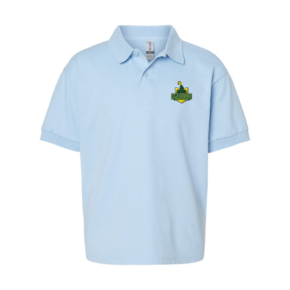 Youth Clarkson Golden Knights Gildan Dry Blend Jersey Polo
