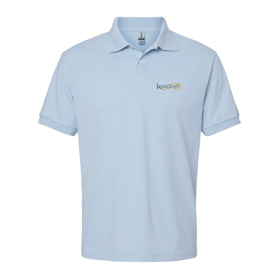 Men's Runescape Logo Gildan Dry Blend Jersey Polo