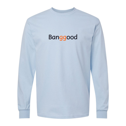 Men's  Banggood  Gildan Heavy Cotton Long Sleeve T-Shirt