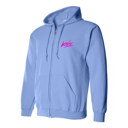 Men's Kalax Logo  Zipper Hoodie