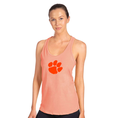 Women's  Clemson Tigers Next Level Ideal Racerback Tank