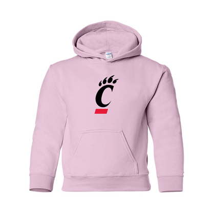 Youth  Cincinnati Bearcats Gildan Heavy Blend  Hooded Sweatshirt