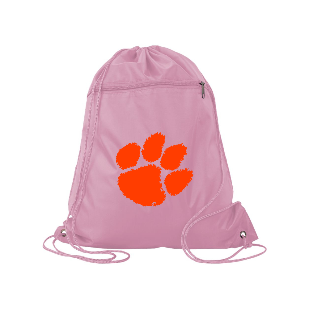 Clemson Tigers Q-Tees - Polyester Cinchpack