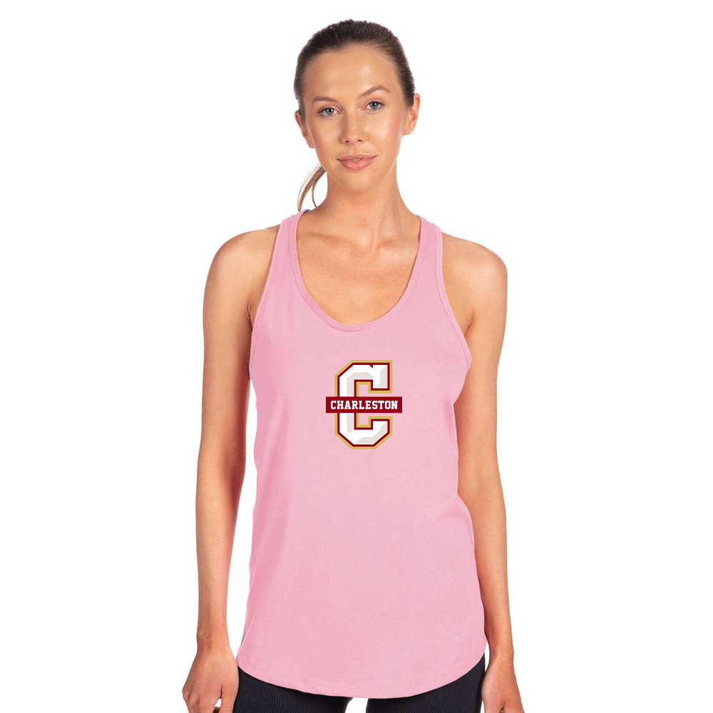 Women's Charleston Cougars Next Level Ideal Racerback Tank