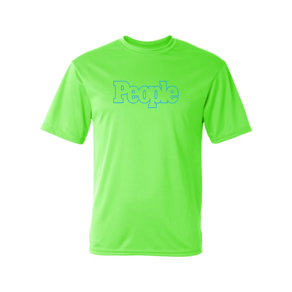 Men's People Magazine Logo Polyester T-Shirt